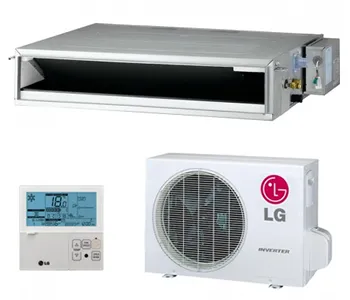 LG Serie Comfort: unidad interior, unidad exterior y mando