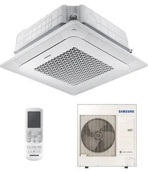 Samsung Serie Mini de 4 vías 570×570 Windfree: unidad interior, unidad exterior y mando