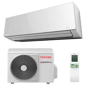 Toshiba Serie Haori: unidad interior, unidad exterior y mando